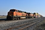 BNSF 6594 Heads a stack west.